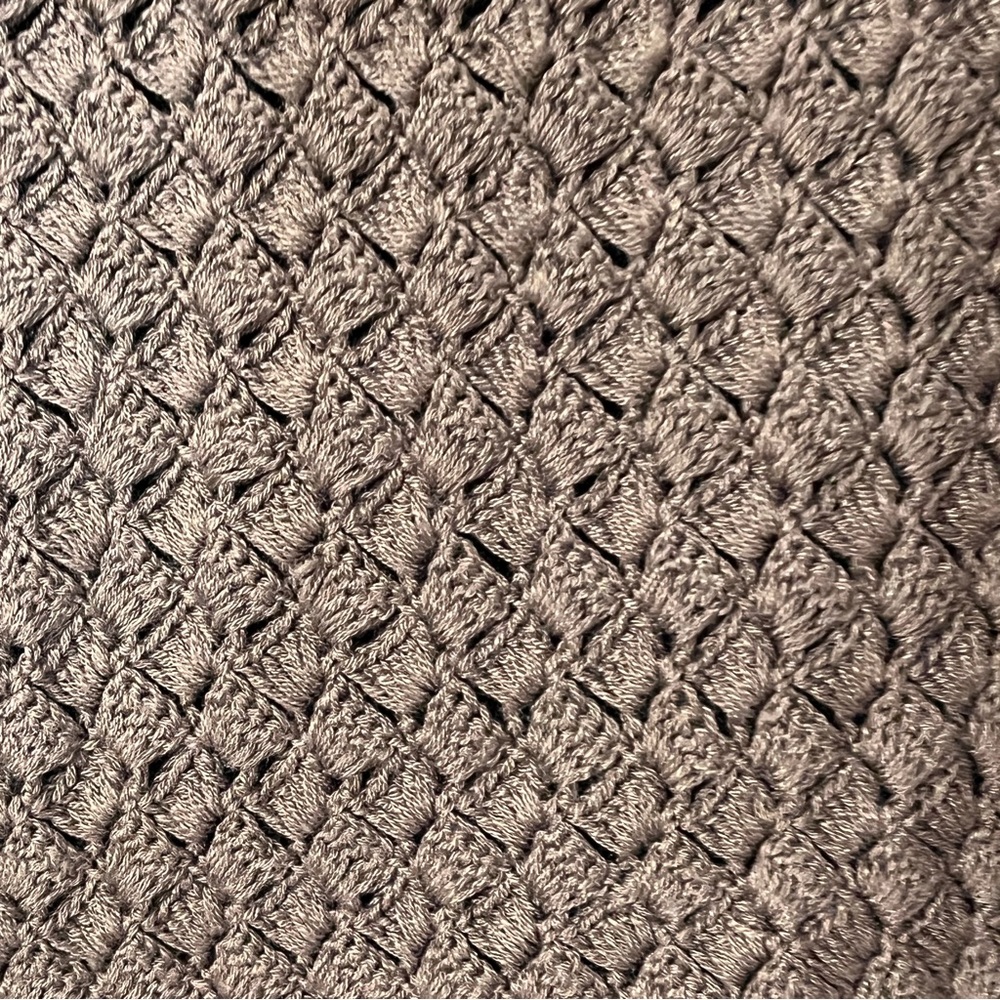 Lauren Ralph Lauren Crotchet V-Neck Sweater Tank Top - Picture 4 of 5